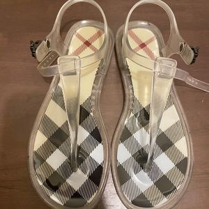 Girls Burberry sandals